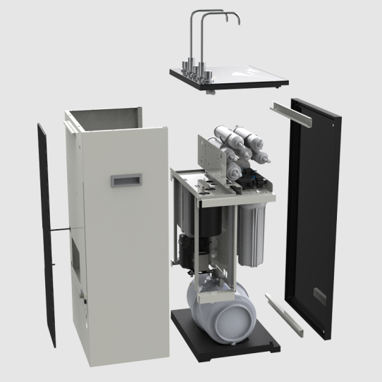 Cây lọc nước nóng lạnh RO 10 lõi Karofi Livotec 629 LVT-629