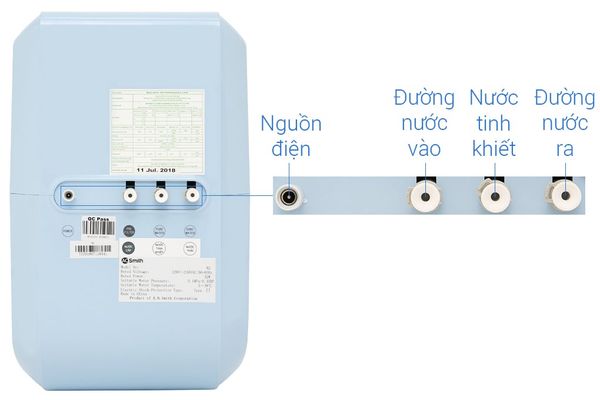 Máy lọc nước RO AOSmith M2 5 lõi