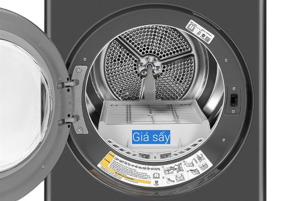 Máy sấy bơm nhiệt Heat Pump LG inverter 10.5kg DVHP50B