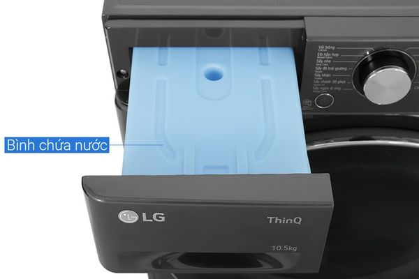 Máy sấy bơm nhiệt Heat Pump LG inverter 10.5kg DVHP50B