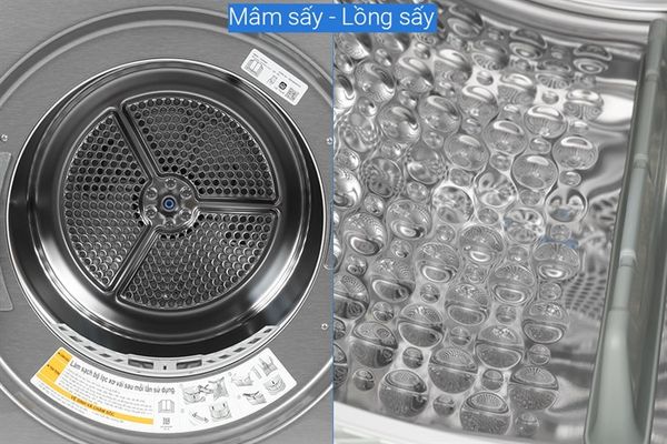 Máy sấy LG Heat Pump™ Inverter 10.5kg DVHP50P