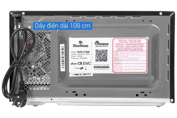 Lò vi sóng BlueStone MOB-7708B 20 lít