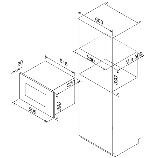 Lò vi sóng Malloca MW 927S