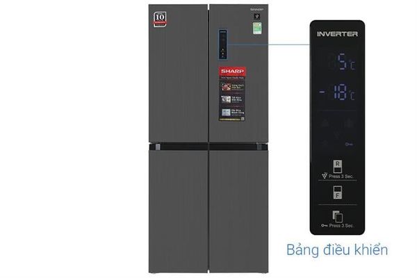Tủ lạnh Sharp Inverter Multi Door 421 lít SJ-FXP510V-MG