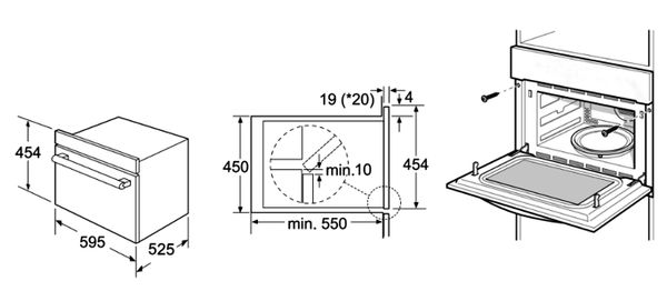 Lò nướng Eurosun OMS36EG