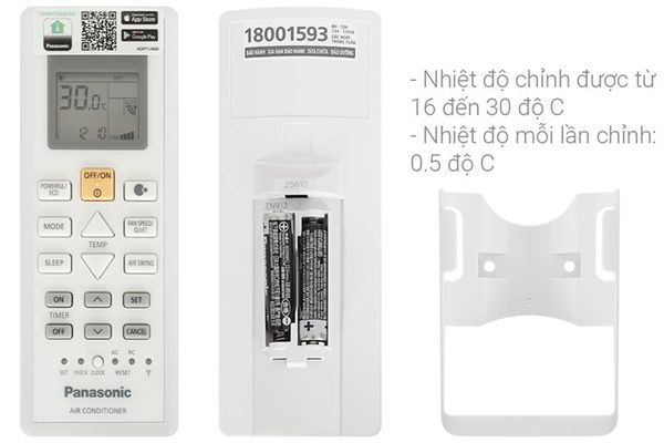 Điều hòa Panasonic 2 chiều 9000 BTU inverter YZ12AKH-8