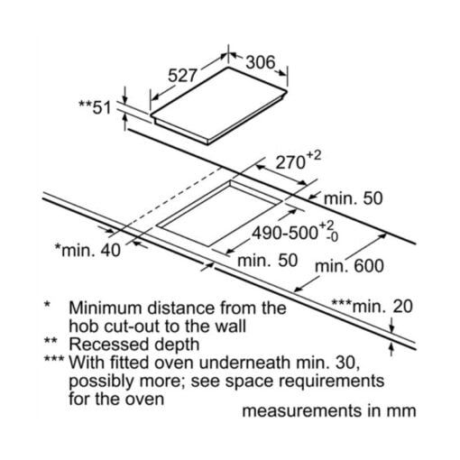 Bếp từ 2 vùng nấu Bosch PIB375FB1E Serie 6