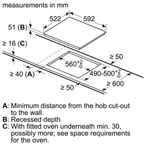 Bếp từ 4 vùng nấu Bosch PIE631FB1E Series 6