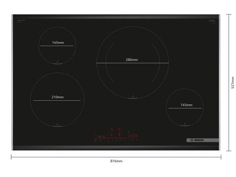 Bếp từ 4 vùng nấu Bosch serie 6 PIE875HC1E