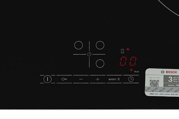 Bếp từ 3 vùng nấu lắp âm tủ Bosch PUJ611BB5E