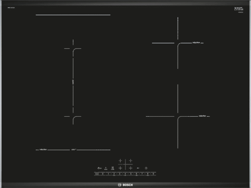 Bếp từ Bosh 4 vùng nấu PVS775FC5E Serie 6
