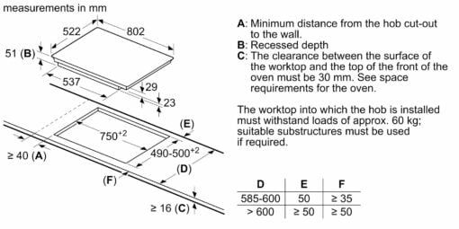 Bếp từ Bosch 2 vùng nấu PVS831FB5E Series 6