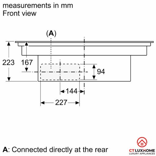 Bếp từ Bosch 4 vùng nấu PXX875D67E Serie 8
