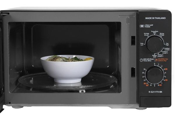 Lò vi sóng có nướng 21 lít Sharp R-G211TV-BK