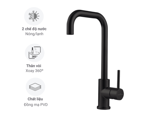 Vòi rửa nóng lạnh Reginox Crystal R30516