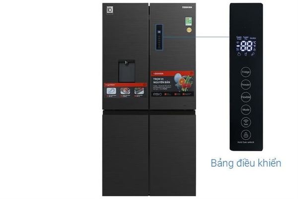 Tủ lạnh Toshiba Inverter 471 lít Multi Door GR-RF606WI-PMV(60)-AG