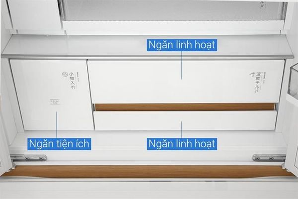 Tủ lạnh Toshiba Inverter 533 lít Japandi Multi Door GR-RF690WI-PGV(67)