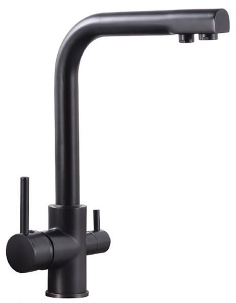 Vòi rửa 3 đường nước cao cấp Roslerer RL-807 Black