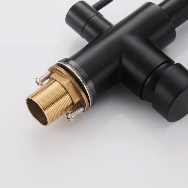 Vòi rửa 3 đường nước cao cấp Roslerer RL-807 Black