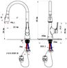 Vòi rửa 2 đường nước 3 chế độ Roslerer RL-986