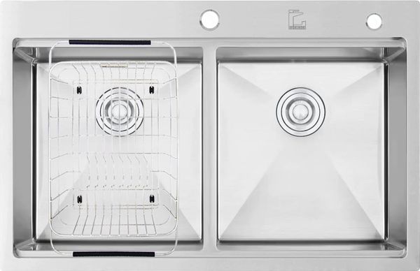 Chậu rửa Roslerer 82,2cm RL04-8245 New Cân inox 301