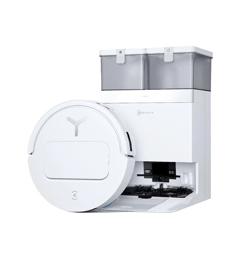 Robot hút bụi lau nhà Ecovacs Deebot T50 Pro Omni 2025 (Trắng/Đen)