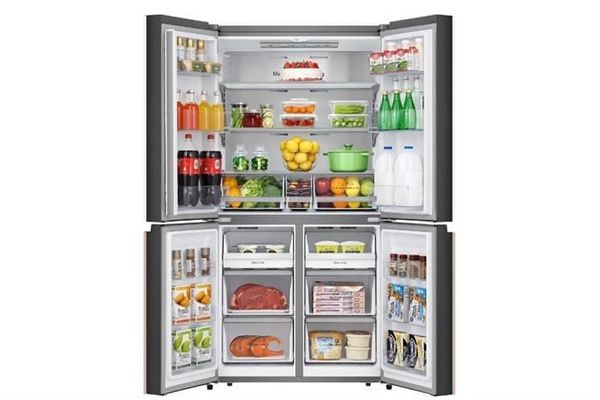 Tủ lạnh Hisense Inverter 609 lít Multi Door RQ768N4EW-KU