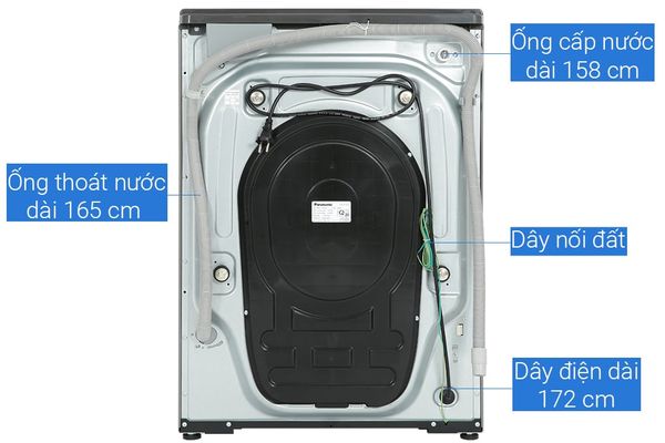 Máy giặt sấy Panasonic Inverter 10 kg NA-S106FC1LV