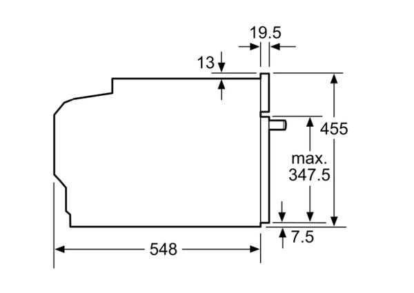 Lò nướng kết hợp vi sóng Bosch 45 lít CMG633BS1B serie 8