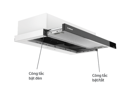 Máy hút mùi Sunhouse SHB6128 70cm