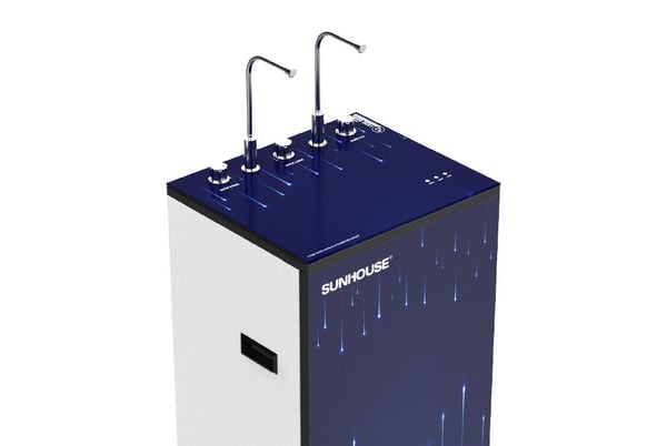 Máy lọc nước R.O nóng lạnh 10 lõi SUNHOUSE SHA76216CK