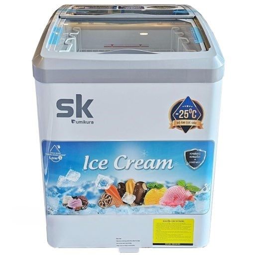 Tủ đông 1 ngăn 150 lít SKF-220S-FS kính lùa