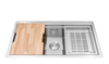 Chậu rửa 1 hố Inox 78cm Malloca Slide MS 781