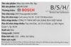 Máy rửa bát độc lập Bosch 13 bộ SMS4ECI26E serie 4