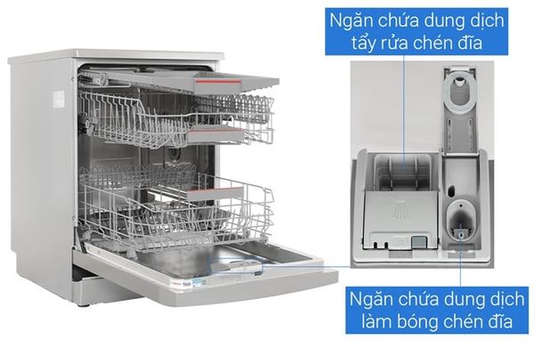 Máy rửa bát độc lập Bosch 13 bộ SMS4ECI26E serie 4