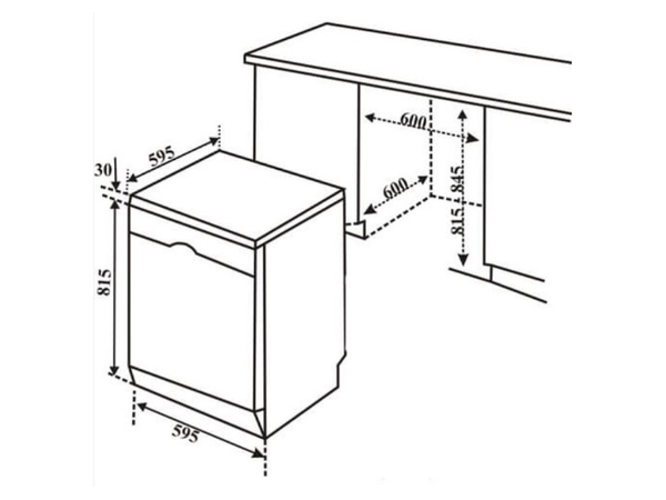 Máy rửa bát Bosch 14 bộ SMS4EMI01E serie 4