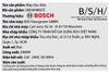 Máy rửa bát 14 bộ độc lập Bosch SMS4HMI07E