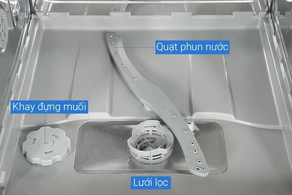 Máy rửa bát Eurosun 8 bộ SMS60E08EB