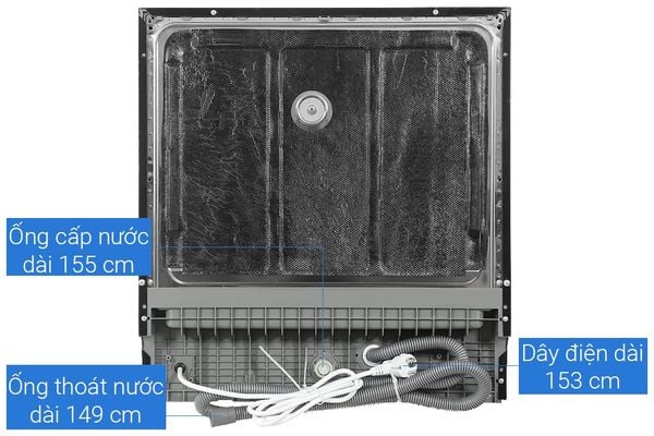 Máy rửa bát Eurosun 8 bộ SMS60E08EB