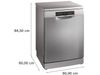 Máy rửa bát độc lập 14 bộ Bosch SMS6ZCI00P Series 6 65 kWh