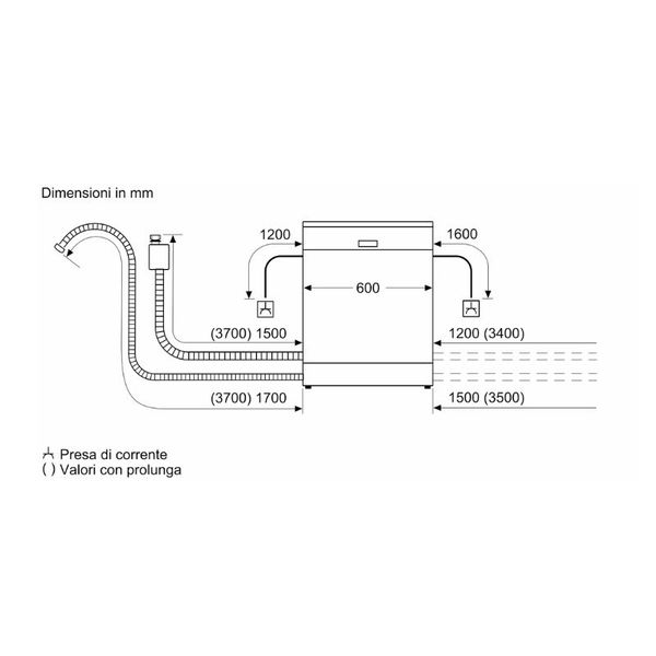 Máy rửa bát Bosch SMS8TCI01E 14 bộ Series 8
