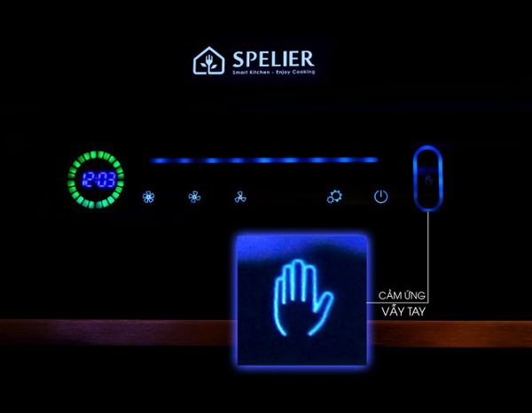 Máy hút mùi Spelier kính vát 70cm SP 708 Plus