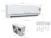 Điều Hòa Mitsubishi 24000Btu 1 Chiều SRK/SRC24CS-S5