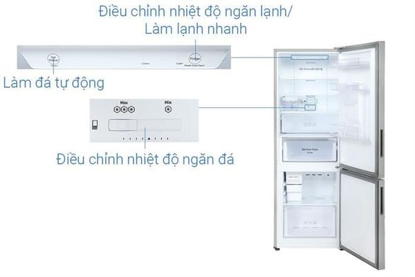 Tủ lạnh Samsung Inverter 307 lít RB30N4190S9/SV