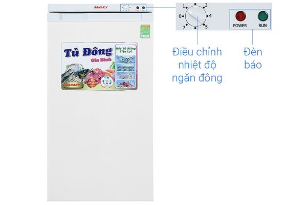 Tủ đông Sanaky 118 lít VH-160VD