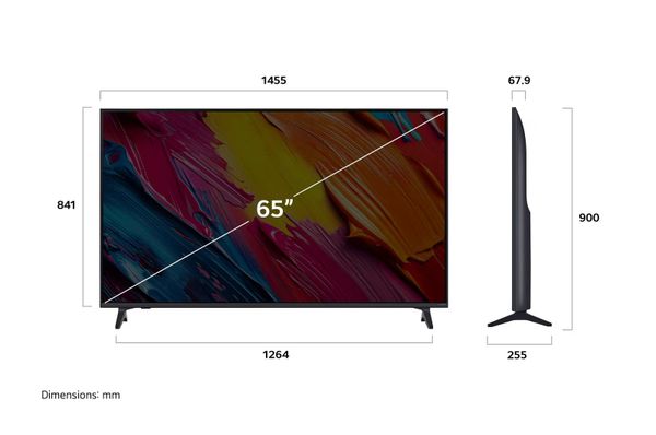 Smart tivi LG QNED AI 4K 65 Inch 65QNED70ASA mới 2025