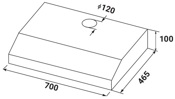 Máy hút mùi Dmestik TL4870 DMK 70cm