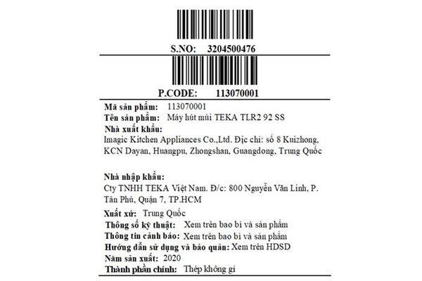 Máy hút mùi Teka TLR2 92 SS 90cm