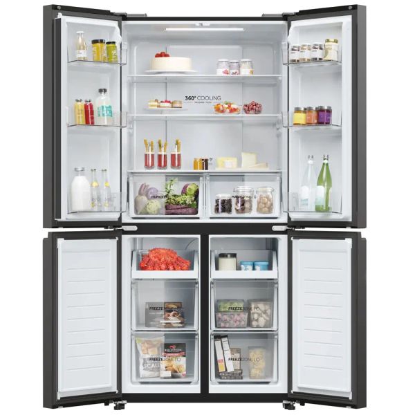 Tủ lạnh Aqua Multi Door Inverter 469 lít AQR-M560XA(GL)
