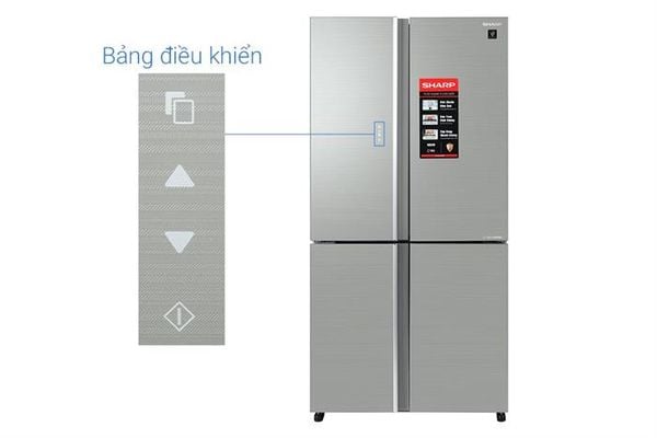 Tủ lạnh Sharp Inverter 572 lít SJ-FXP650VG-SL mẫu mới 2025